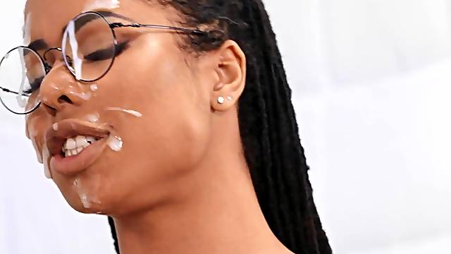 Intense sex in jail for a horny inmate with a black female doctor