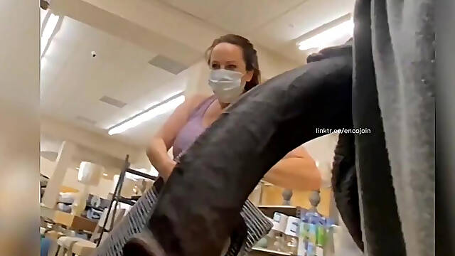 Dickflash Encoxada Grope Cum