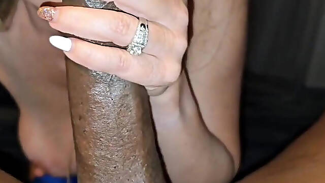 Cuckold Husband Watches Blonde Wife And Her BBC Bull Pt3