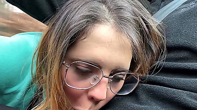 Olivia Ryder Blonde Blowjob Brunette Car Handjob