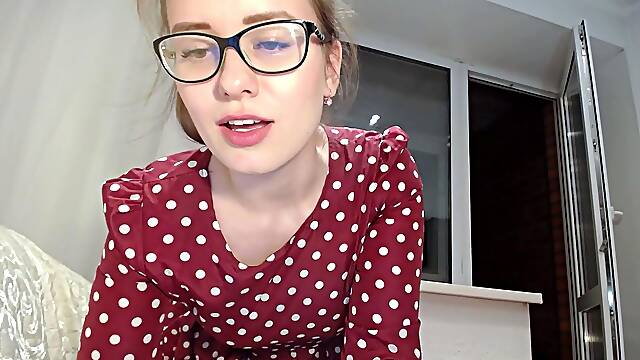 Curly Blonde Teen Records Solo Dildo Masturbation More at