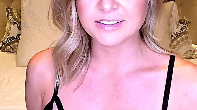 Blonde MILF with Big Boobs Playing Cam Free Porn