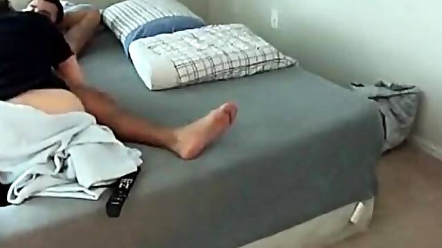 Aunt Jenny is a real sex maniac (spy cam)