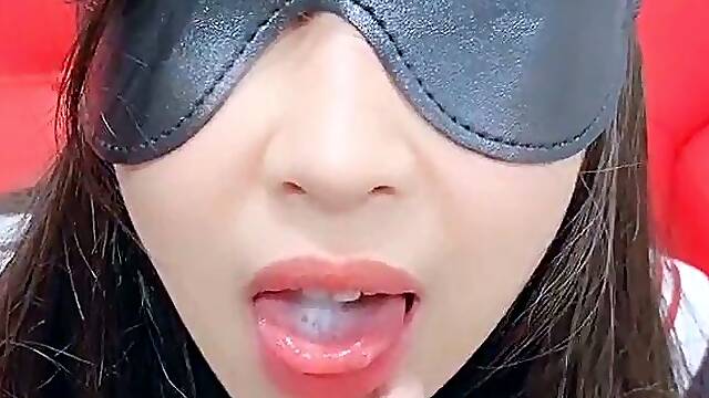 Blowjob cumshot whore gargles pov bukkake fetish cum