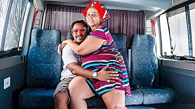 Anal Granny on the Bus