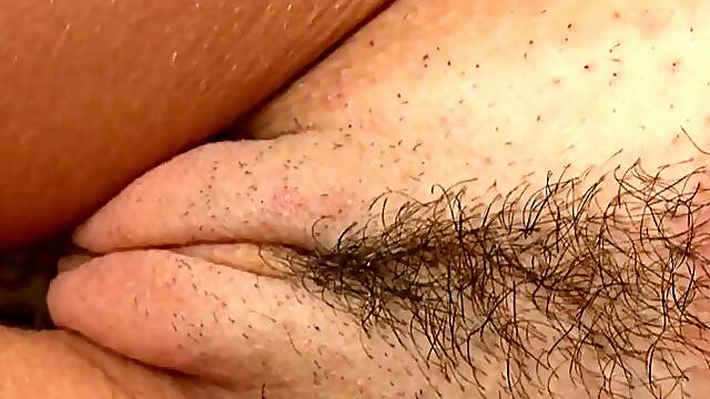 Close up of pussy mound