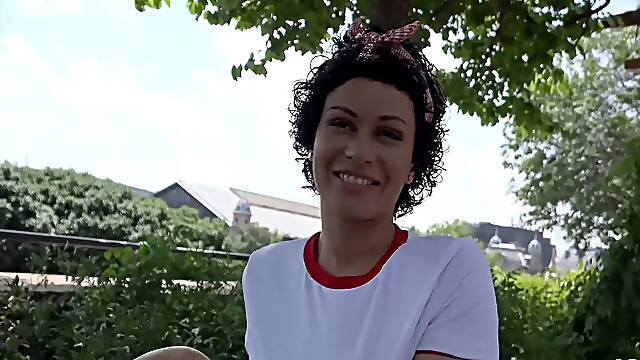 Rough Anal For Bitch Stacy At Street Casting