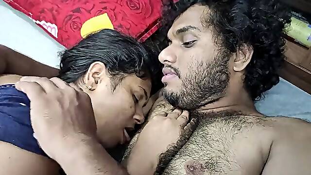 Mallu cheating wife hot romantic sex with her boyfriend while husband not in home, Cheating wife with husbands friend hot sex