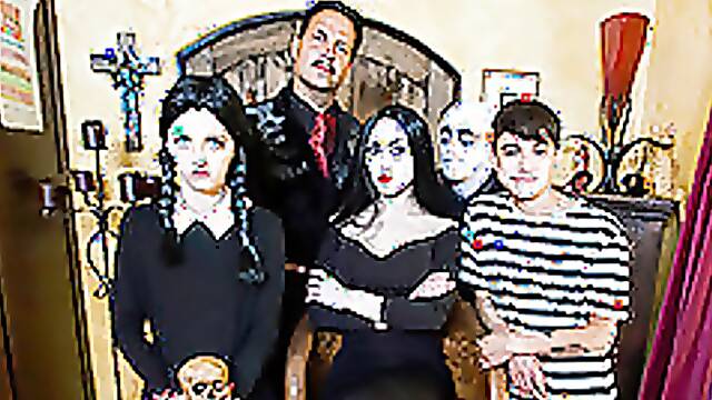 Addams Family Orgy - Audrey Noir, Kate Bloom