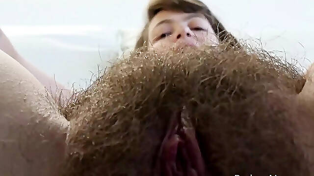 Extra Cute Hairy Girl Vintage Dildo