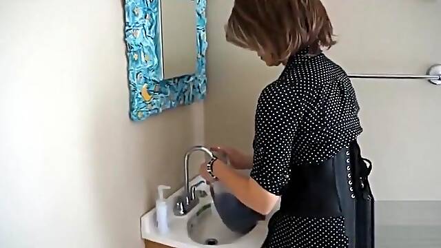 Enema And Diaper From Auntie