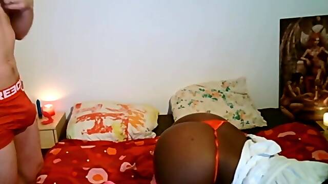 En Live Je Fouette Ma Black, Lui Leche Le Cul Et La Baise Hard Bdsm