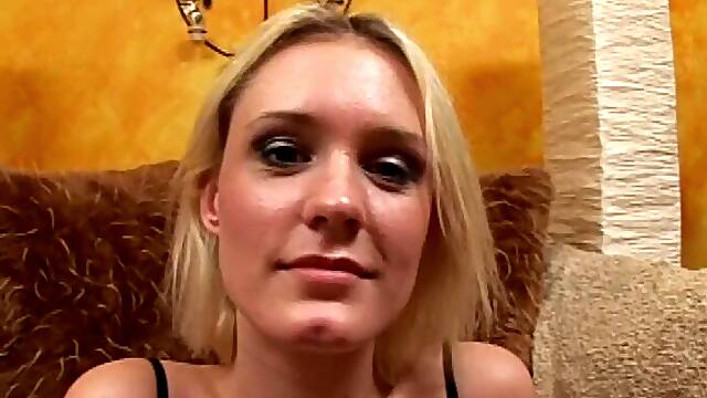 As he fucks her she begs him to bust a nut in her mouth
