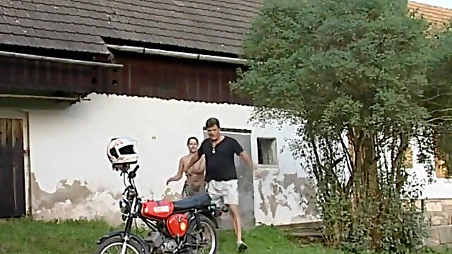 Failed Wanker Bets His Wife off at Poker and Watches Her Get Fucked by Her Opponent!