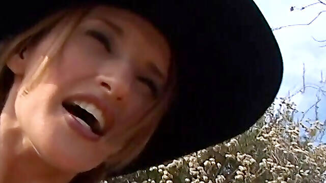 Cowgirls fucking nasty cowboy outdoor