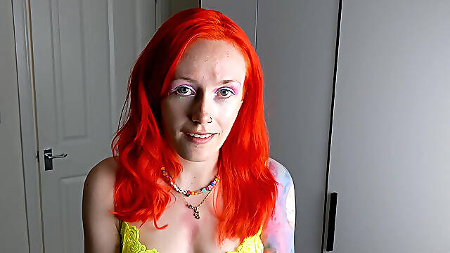 Spit Drenched Tease - Wet and Messy